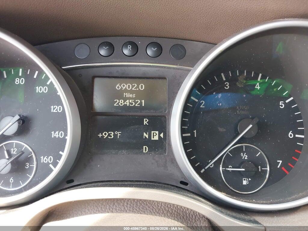 4JGBB5GB9AA547248 2010 MERCEDES-BENZ ML 350 photo no. 7