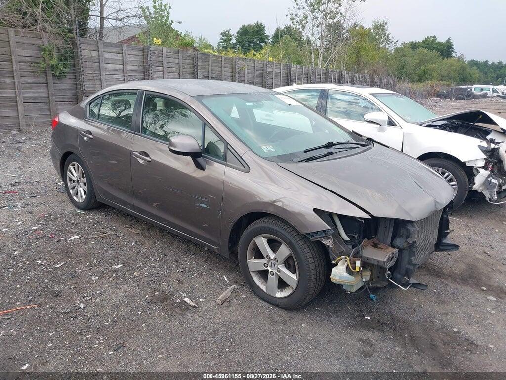 2012 HONDA CIVIC 2HGFB2F55CH543834