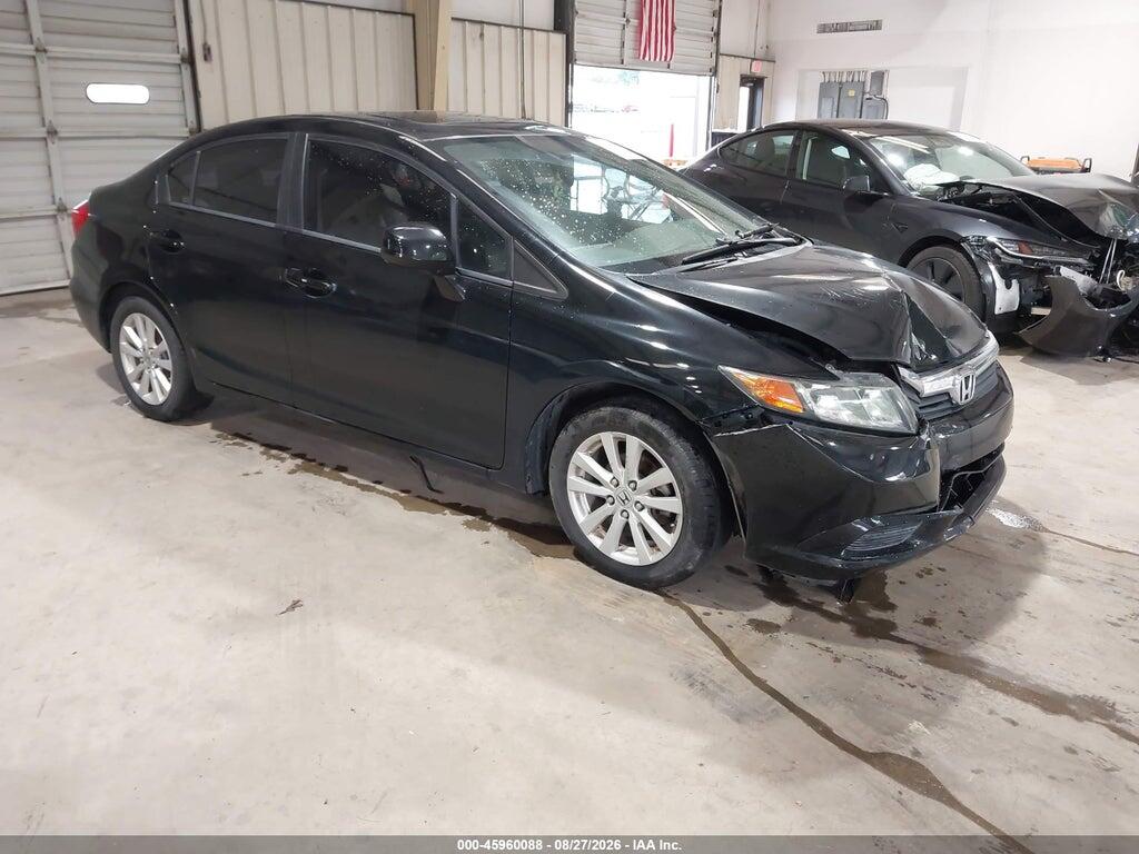 2012 HONDA CIVIC 19XFB2F87CE385100