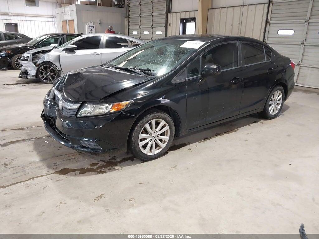 19XFB2F87CE385100 2012 HONDA CIVIC photo no. 2