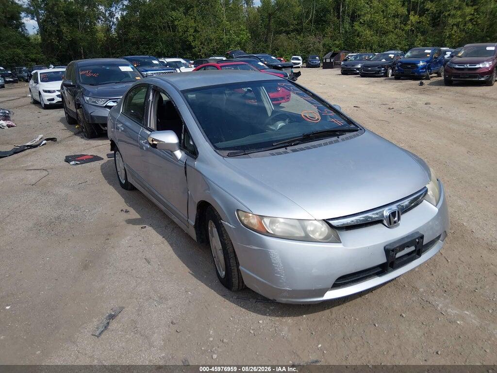 2007 HONDA CIVIC HYBRID JHMFA36217S008381