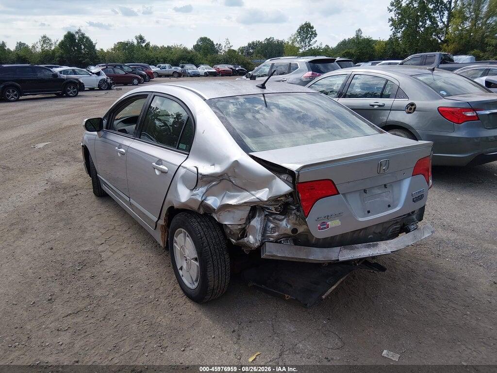 JHMFA36217S008381 2007 HONDA CIVIC HYBRID photo no. 3