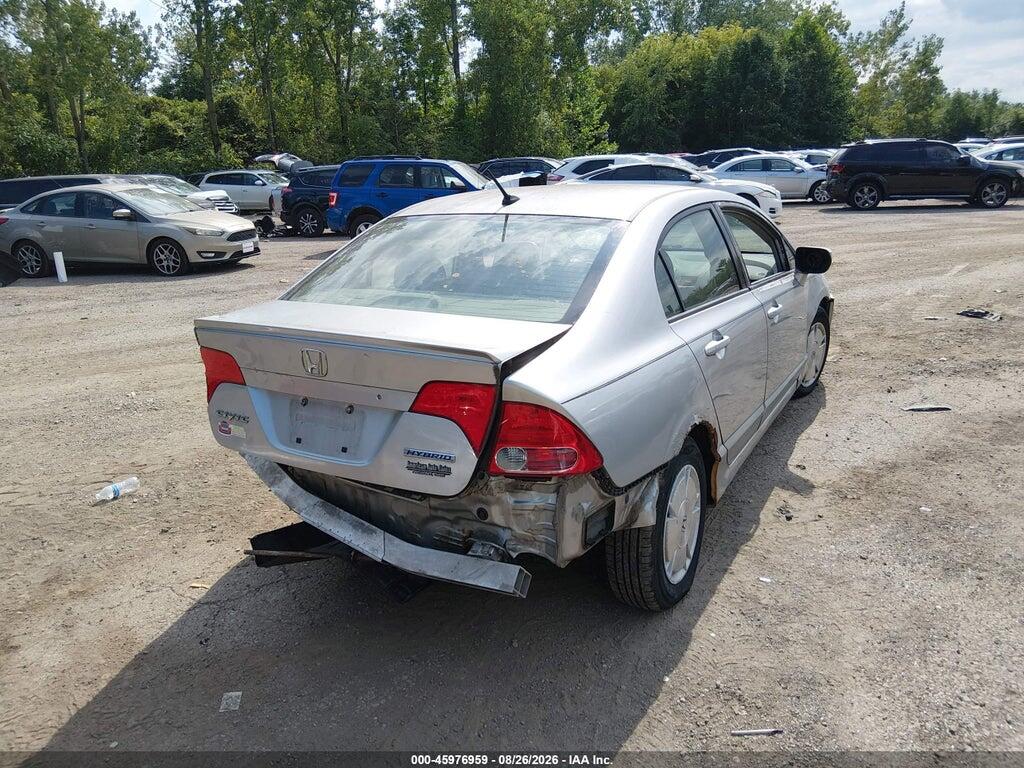 JHMFA36217S008381 2007 HONDA CIVIC HYBRID photo no. 4
