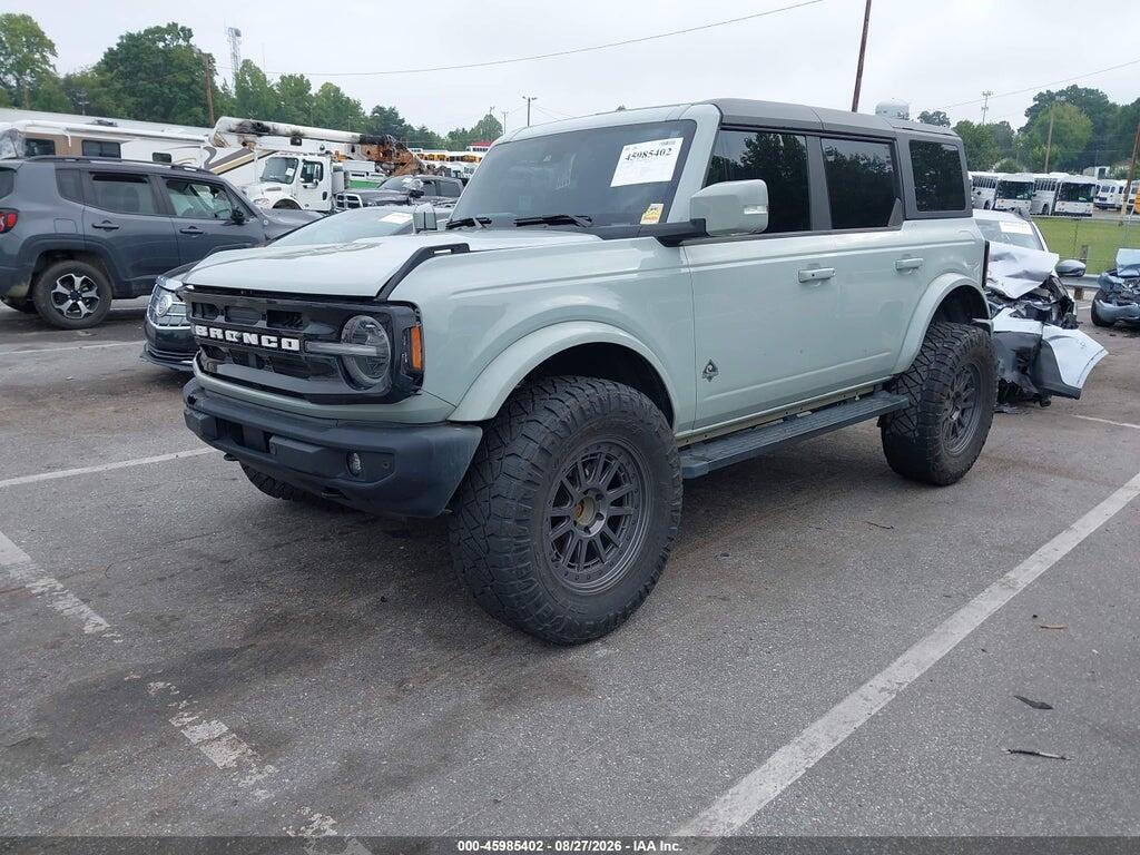 1FMEE5BP6NLB45768 2022 FORD BRONCO photo no. 2