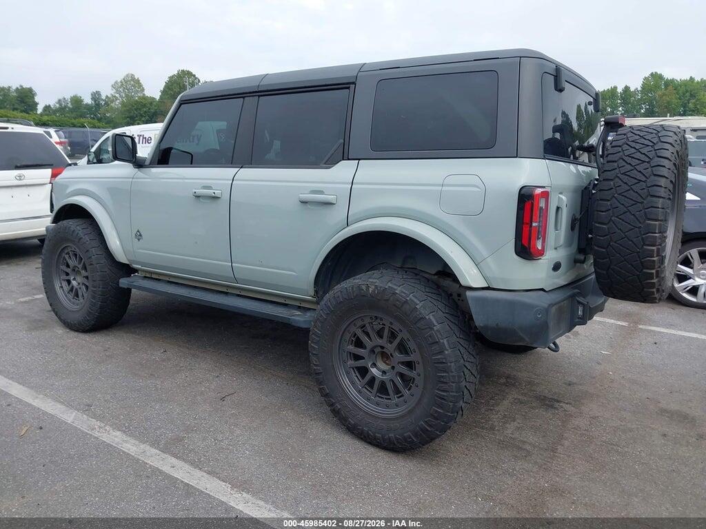 1FMEE5BP6NLB45768 2022 FORD BRONCO photo no. 3
