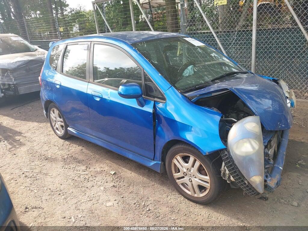 2007 HONDA FIT JHMGD38627S055656