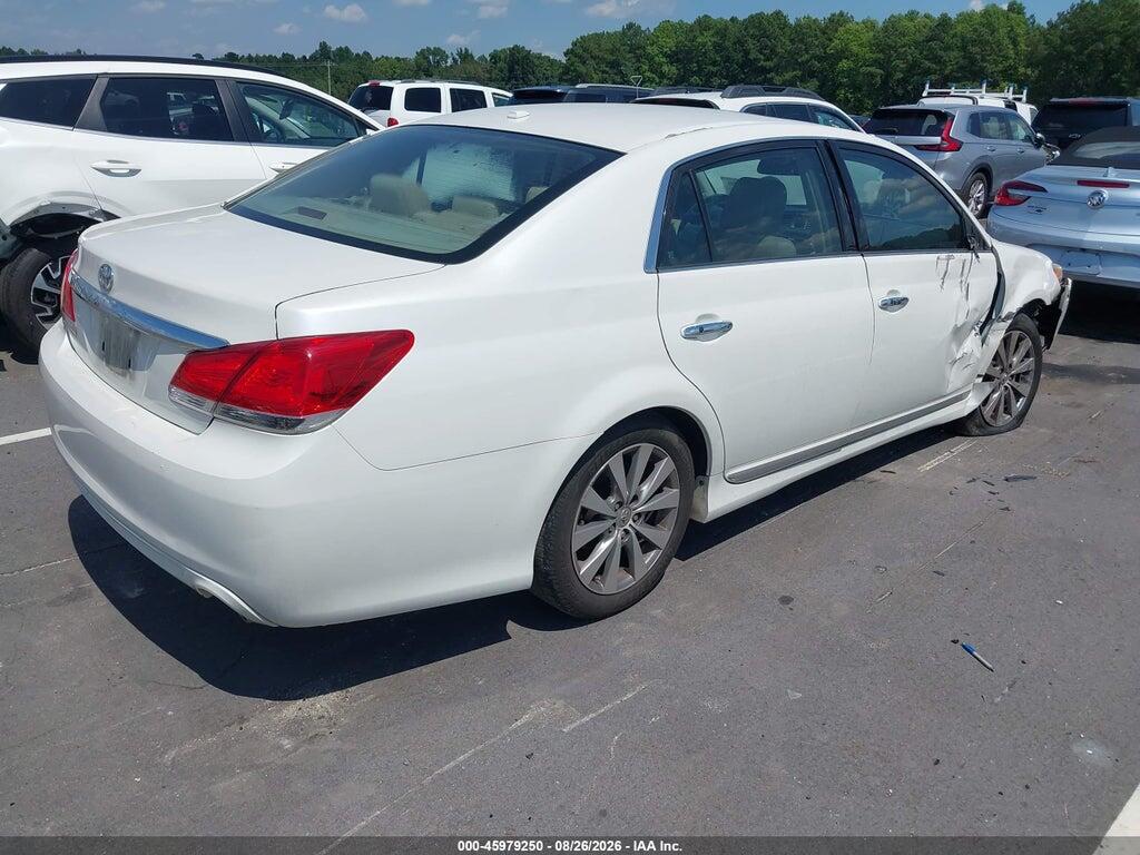 4T1BK3DB0BU417321 2011 TOYOTA AVALON photo no. 4