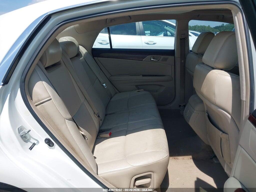 4T1BK3DB0BU417321 2011 TOYOTA AVALON photo no. 8