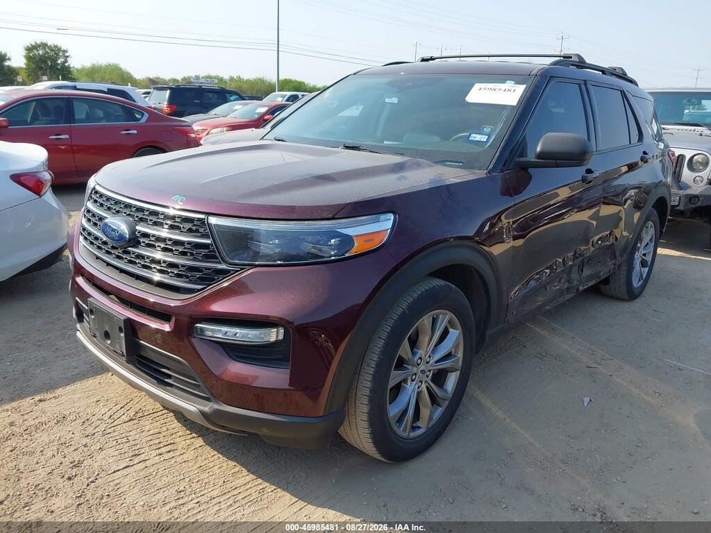 1FMSK7DH6NGA38869 2022 FORD EXPLORER photo no. 2