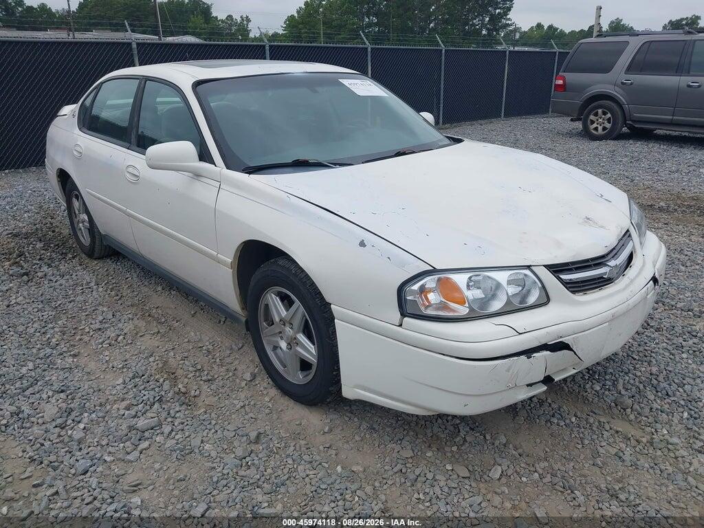 2005 CHEVROLET IMPALA 2G1WF52E059310606
