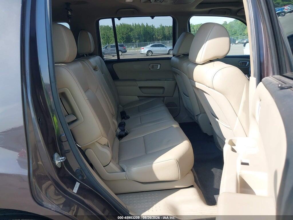 5FNYF3H98CB017446 2012 HONDA PILOT photo no. 8