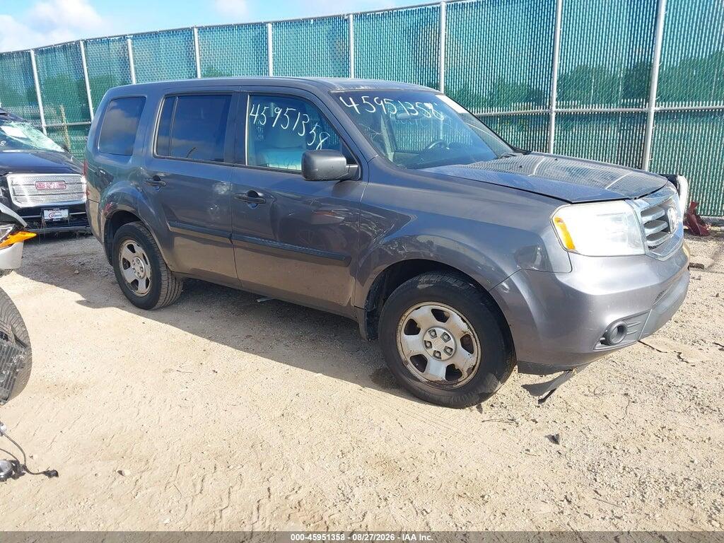 2012 HONDA PILOT 5FNYF4H2XCB013410