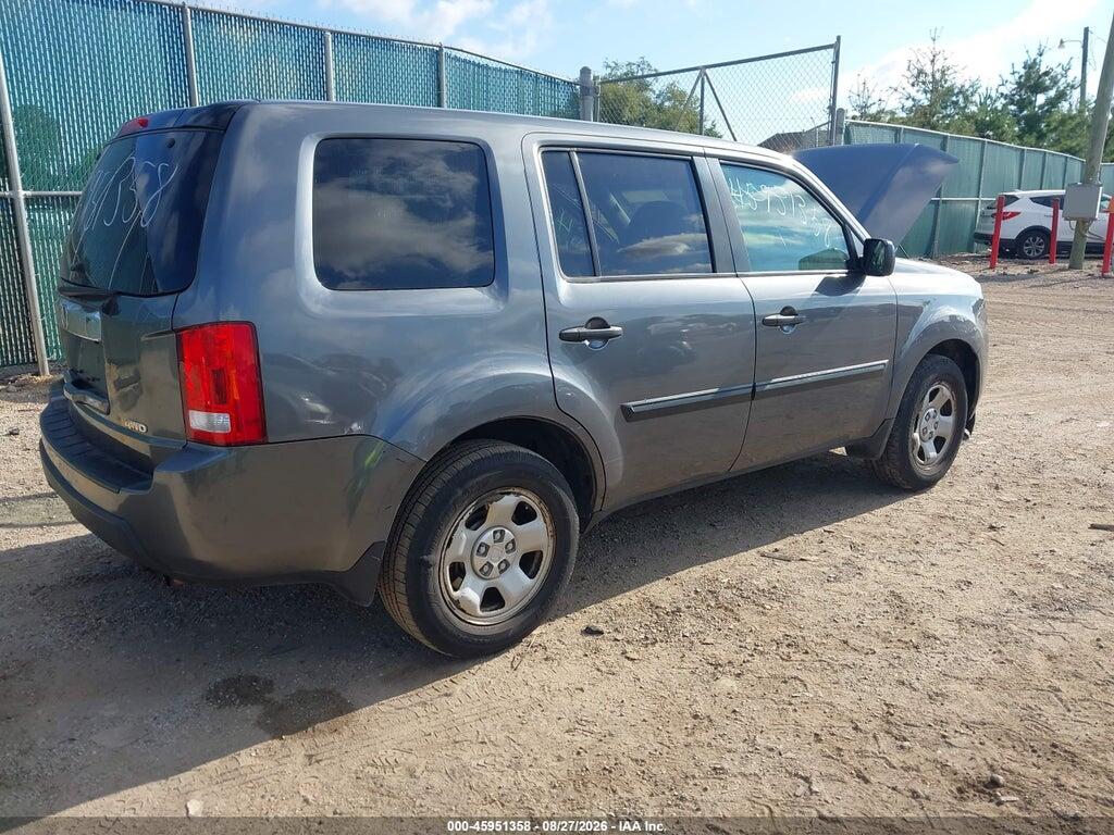5FNYF4H2XCB013410 2012 HONDA PILOT photo no. 4