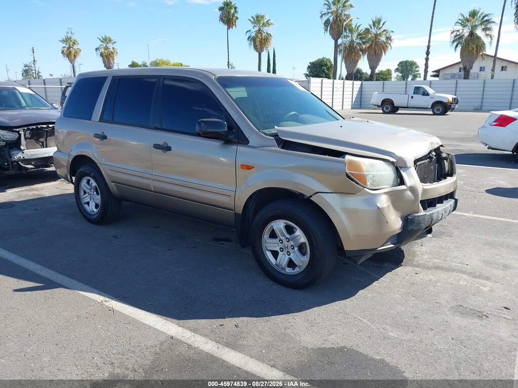 2007 HONDA PILOT 5FNYF281X7B002151