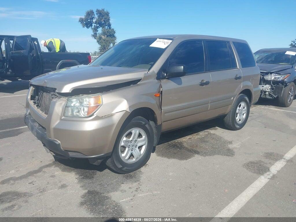 5FNYF281X7B002151 2007 HONDA PILOT photo no. 2