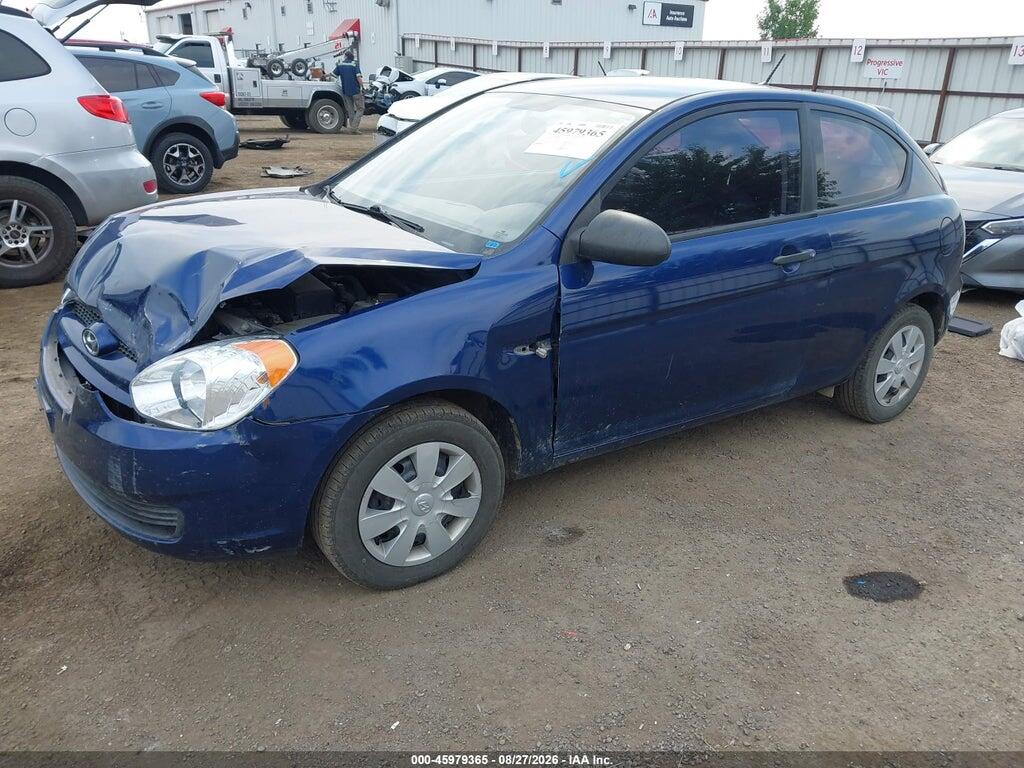 KMHCM36C87U015820 2007 HYUNDAI ACCENT photo no. 2