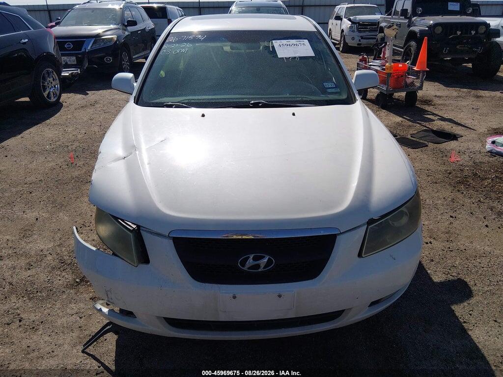 5NPEU46FX7H259668 2007 HYUNDAI SONATA photo no. 12