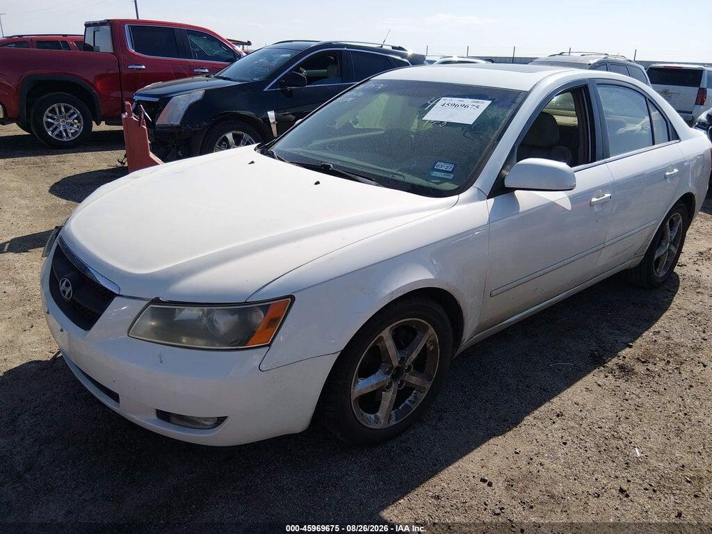 5NPEU46FX7H259668 2007 HYUNDAI SONATA photo no. 2