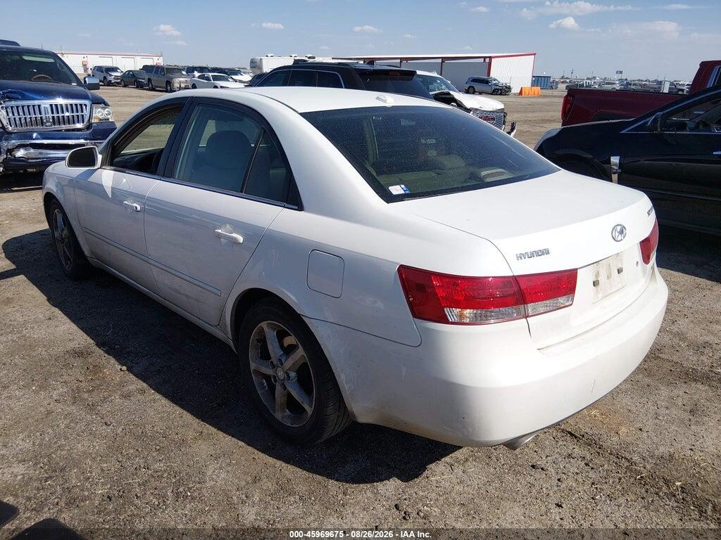 5NPEU46FX7H259668 2007 HYUNDAI SONATA photo no. 3