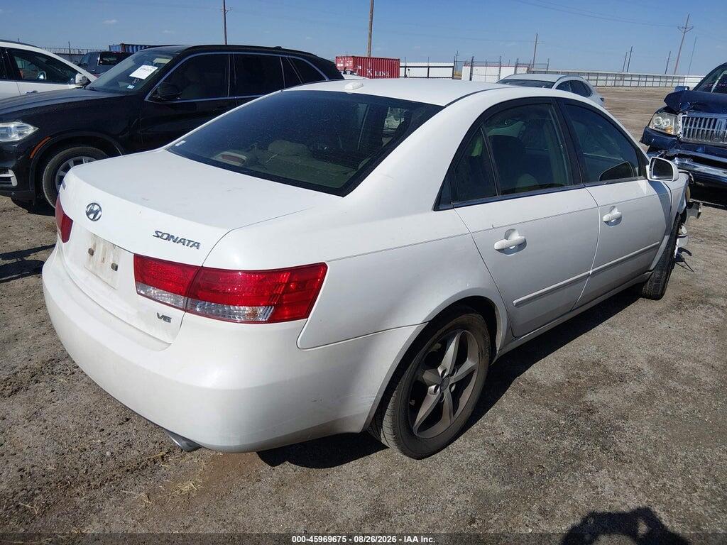 5NPEU46FX7H259668 2007 HYUNDAI SONATA photo no. 4