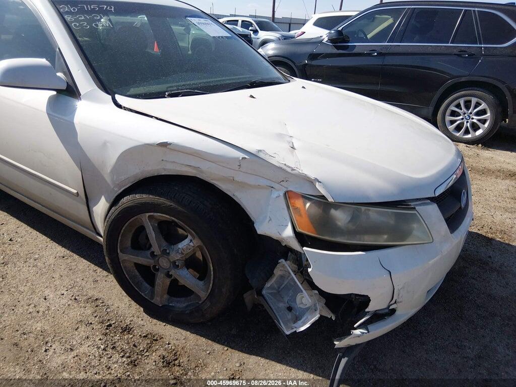 5NPEU46FX7H259668 2007 HYUNDAI SONATA photo no. 6