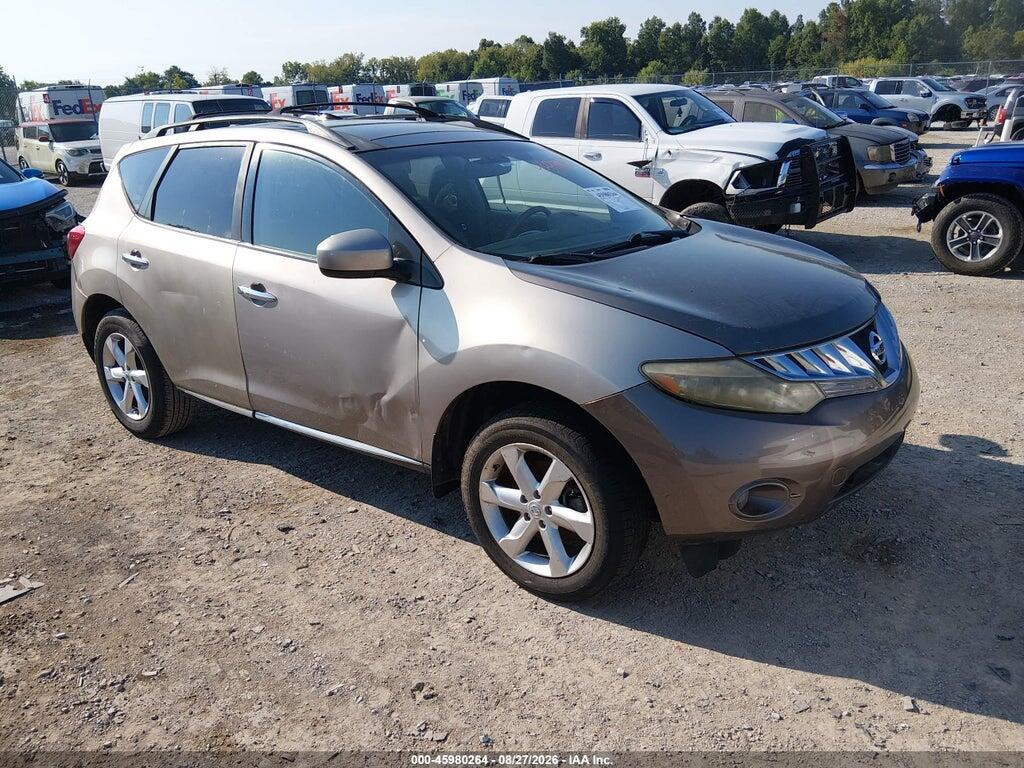 2009 NISSAN MURANO JN8AZ18U99W009608