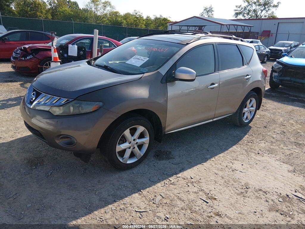 JN8AZ18U99W009608 2009 NISSAN MURANO photo no. 2