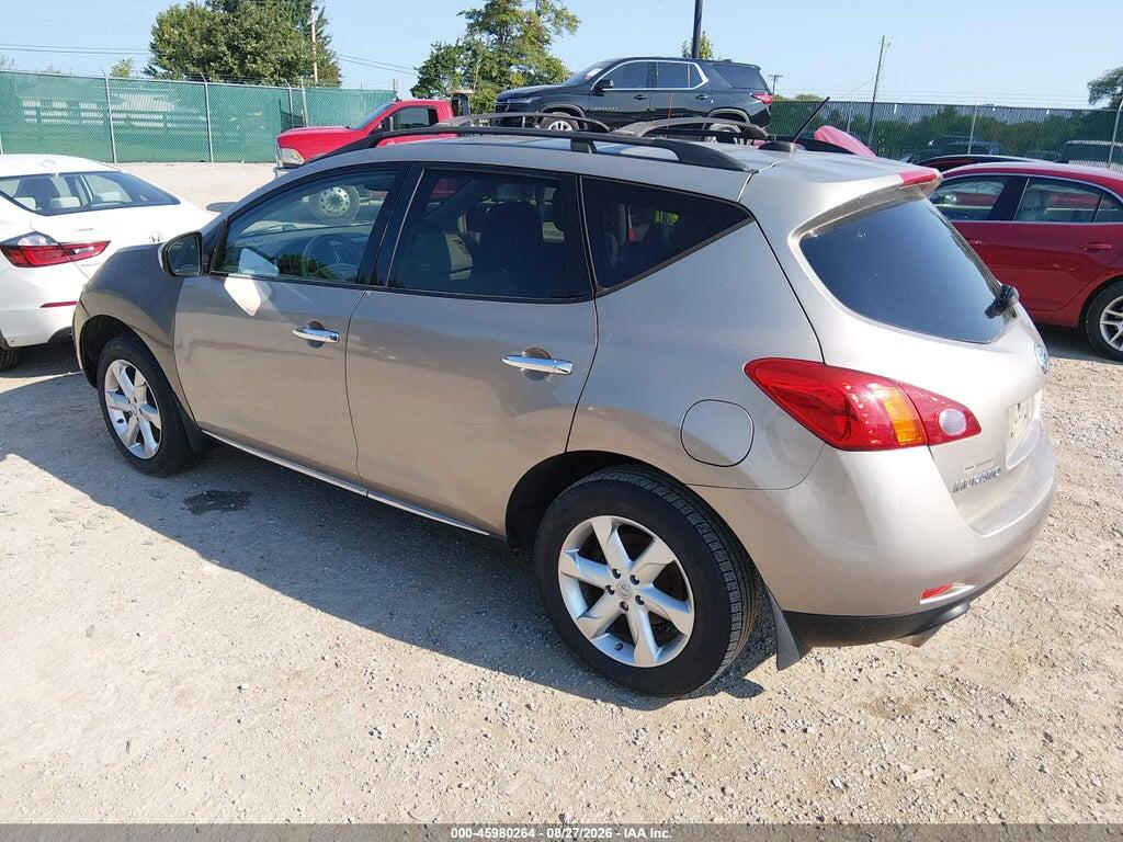 JN8AZ18U99W009608 2009 NISSAN MURANO photo no. 3
