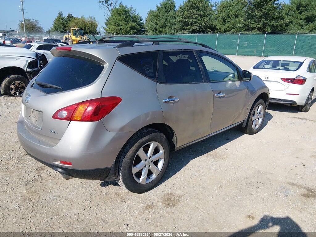 JN8AZ18U99W009608 2009 NISSAN MURANO photo no. 4