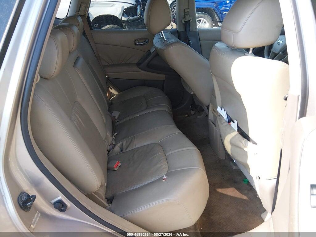JN8AZ18U99W009608 2009 NISSAN MURANO photo no. 8