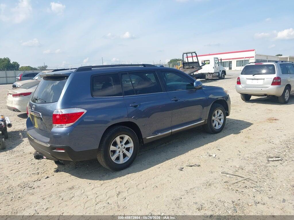 5TDZK3EH9BS026632 2011 TOYOTA HIGHLANDER photo no. 4