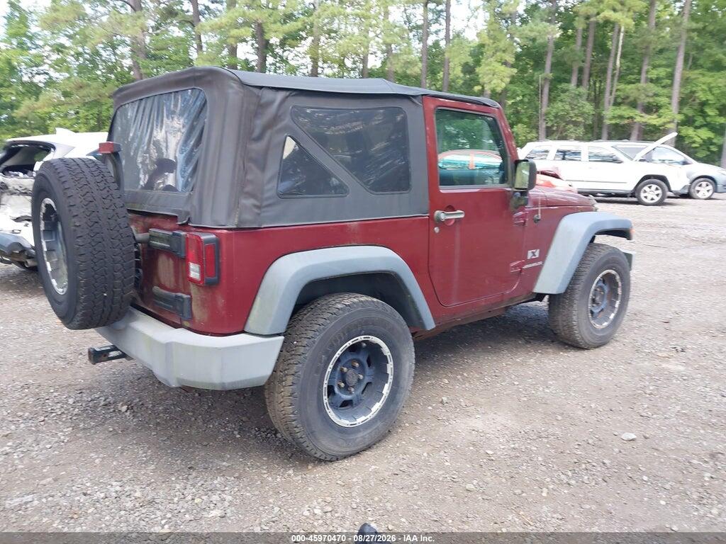 1J4FA24137L135286 2007 JEEP WRANGLER photo no. 4