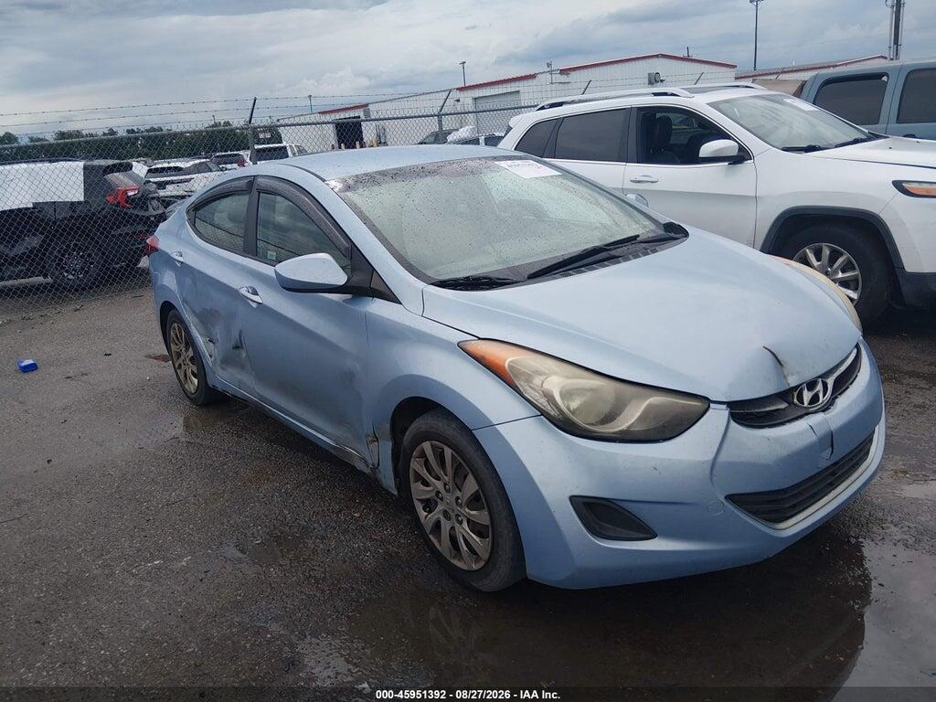 2012 HYUNDAI ELANTRA KMHDH4AE6CU246135