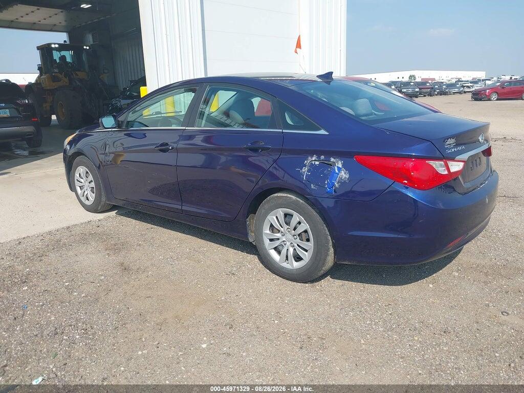 5NPEB4AC2CH378456 2012 HYUNDAI SONATA photo no. 3