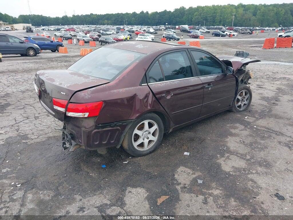 5NPEU46C06H090622 2006 HYUNDAI SONATA photo no. 4