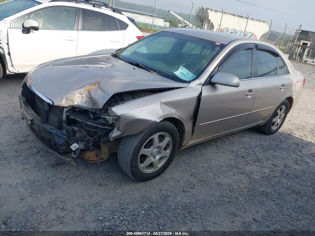 5NPEU46F06H049126 2006 HYUNDAI SONATA photo no. 2