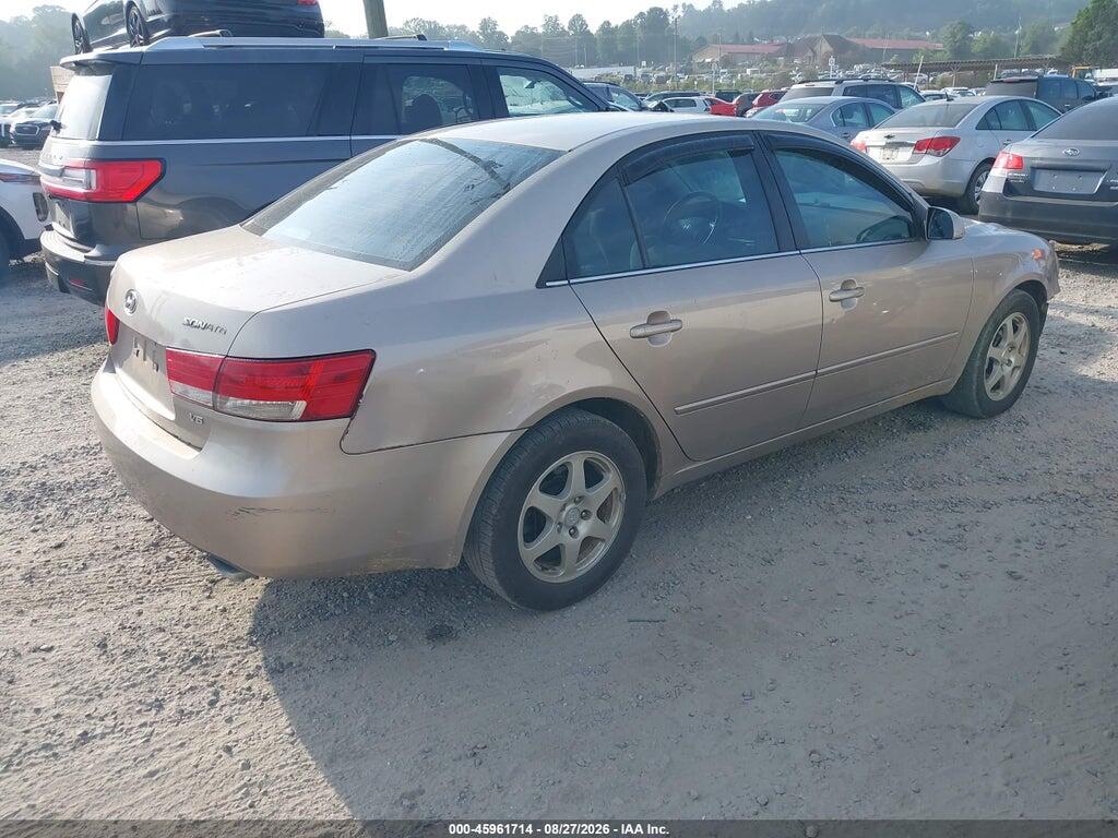 5NPEU46F06H049126 2006 HYUNDAI SONATA photo no. 4