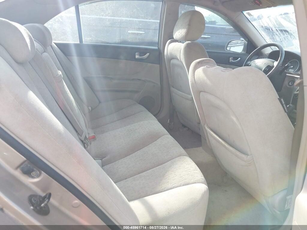 5NPEU46F06H049126 2006 HYUNDAI SONATA photo no. 8