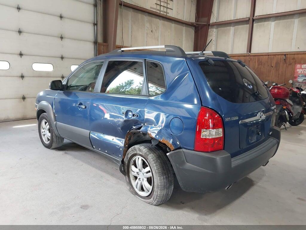 KM8JN72D46U332132 2006 HYUNDAI TUCSON photo no. 3