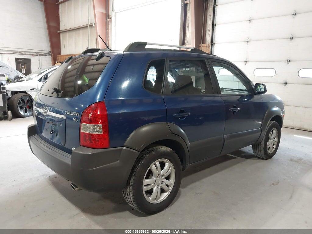 KM8JN72D46U332132 2006 HYUNDAI TUCSON photo no. 4