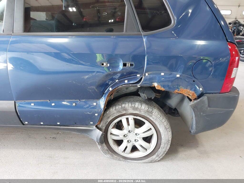 KM8JN72D46U332132 2006 HYUNDAI TUCSON photo no. 6
