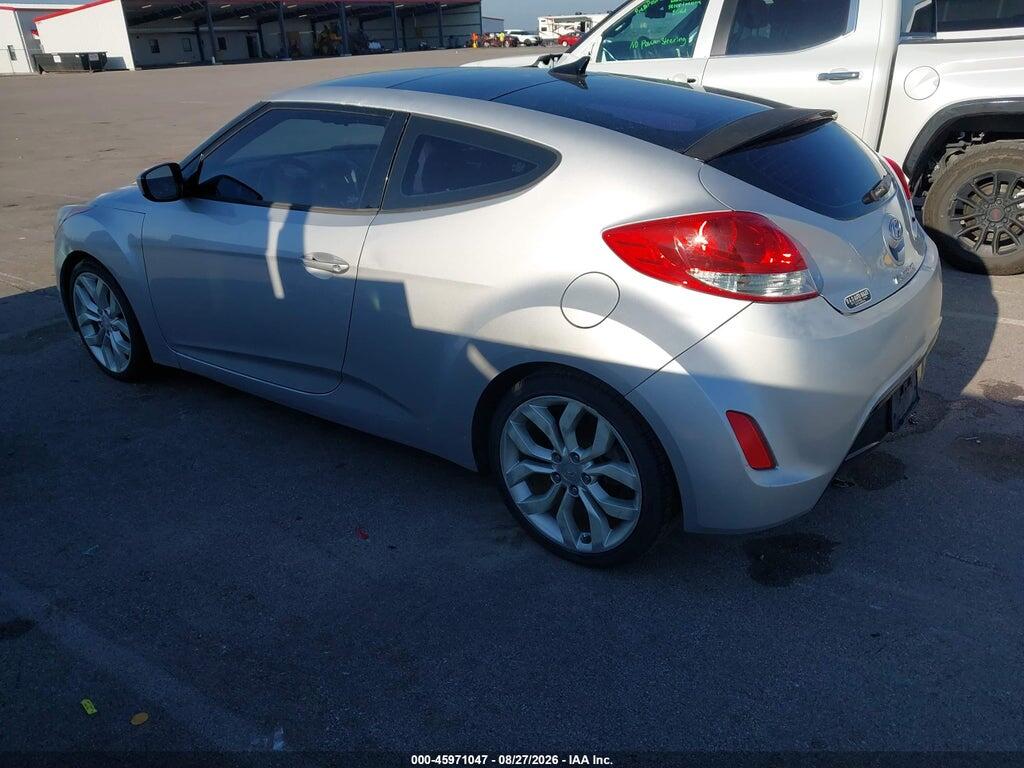 KMHTC6ADXCU045593 2012 HYUNDAI VELOSTER photo no. 3