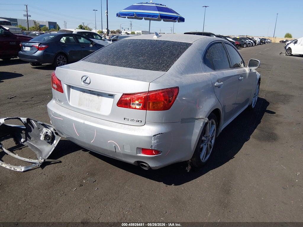 JTHBK262875030124 2007 LEXUS IS 250 photo no. 4