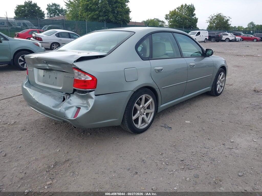 4S3BL616796224978 2009 SUBARU LEGACY photo no. 4
