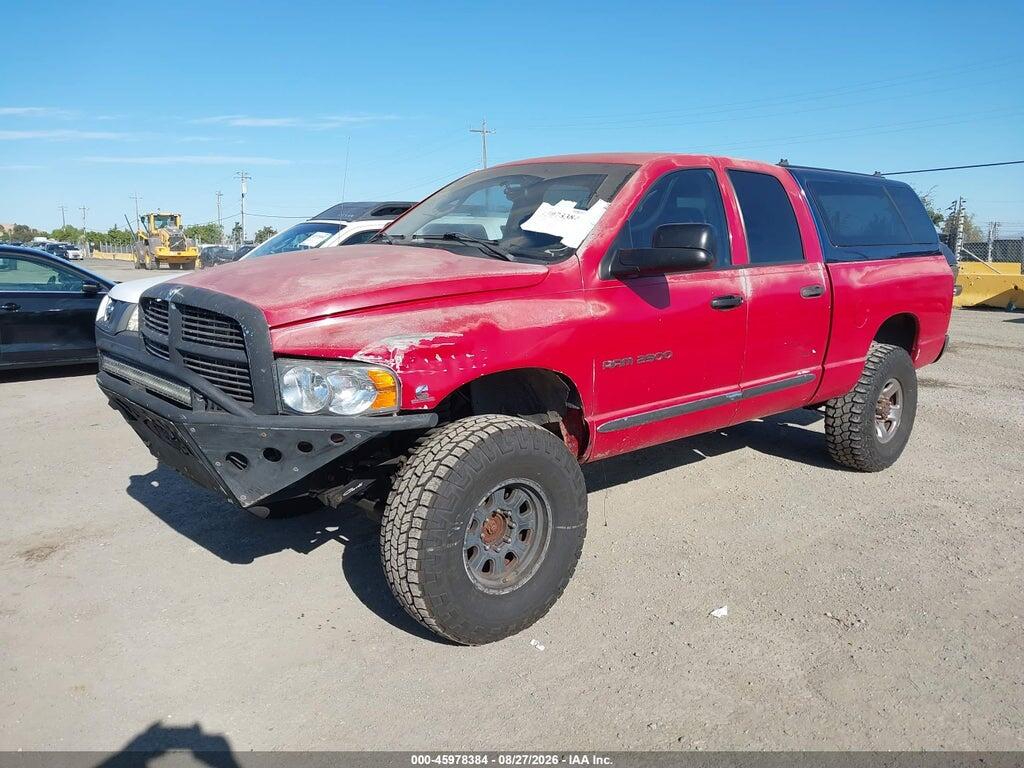 3D7KS28C05G764159 2005 DODGE RAM 2500 photo no. 2