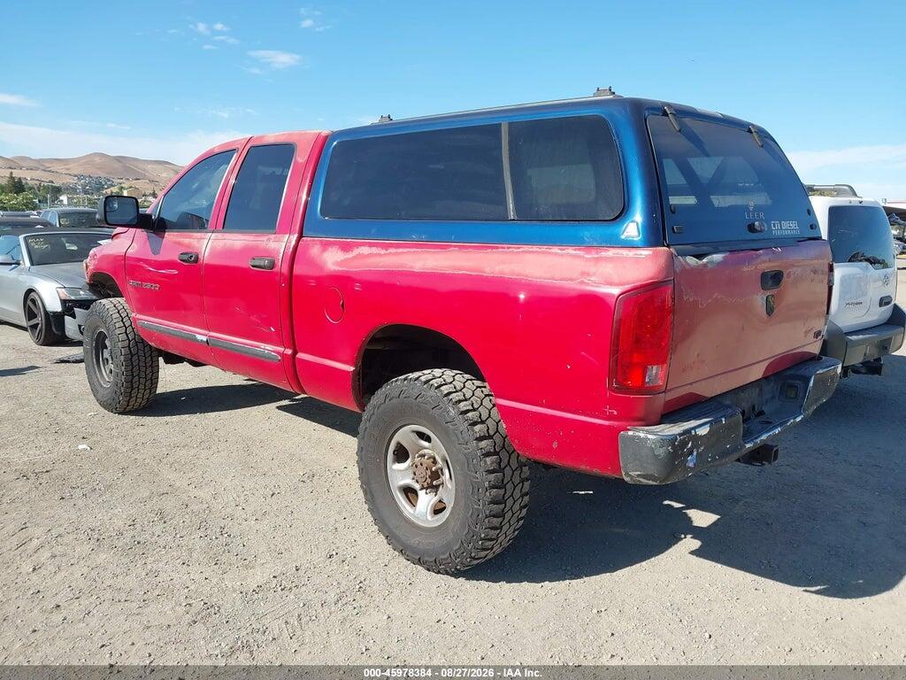 3D7KS28C05G764159 2005 DODGE RAM 2500 photo no. 3