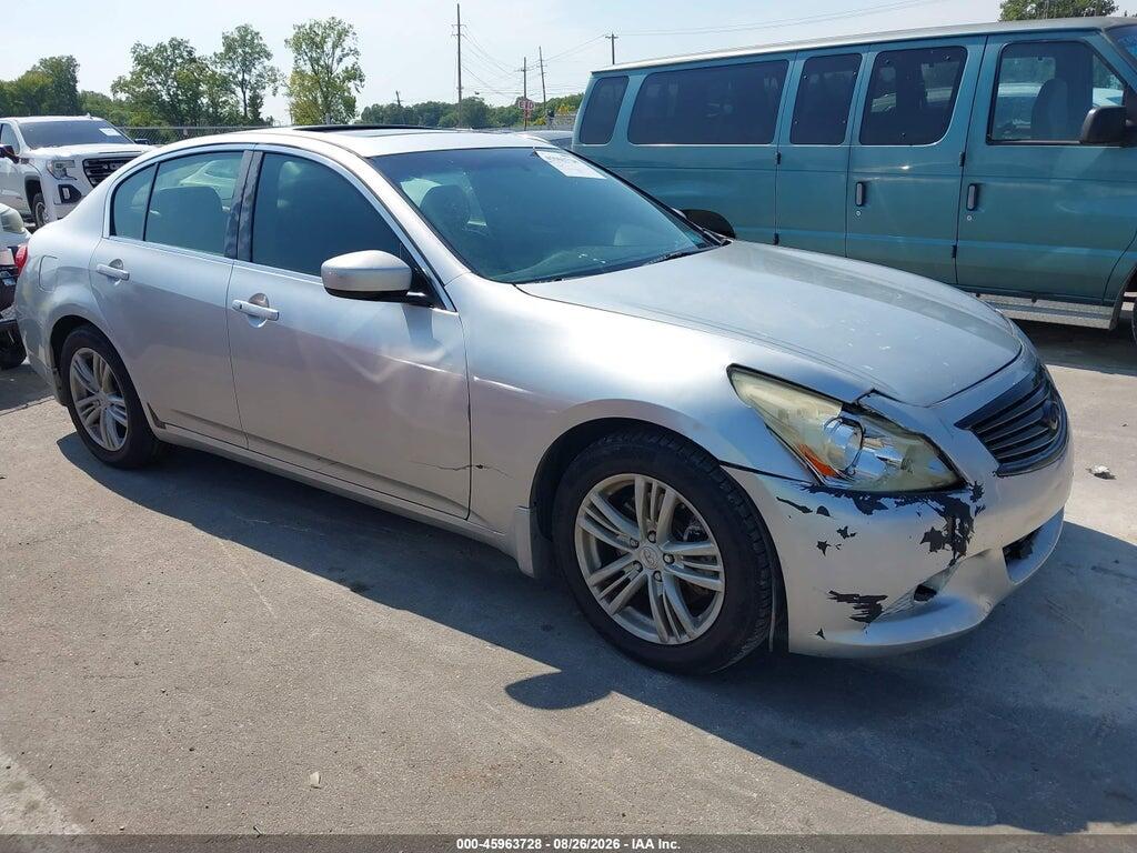 2012 INFINITI G25 JN1DV6AP9CM811846