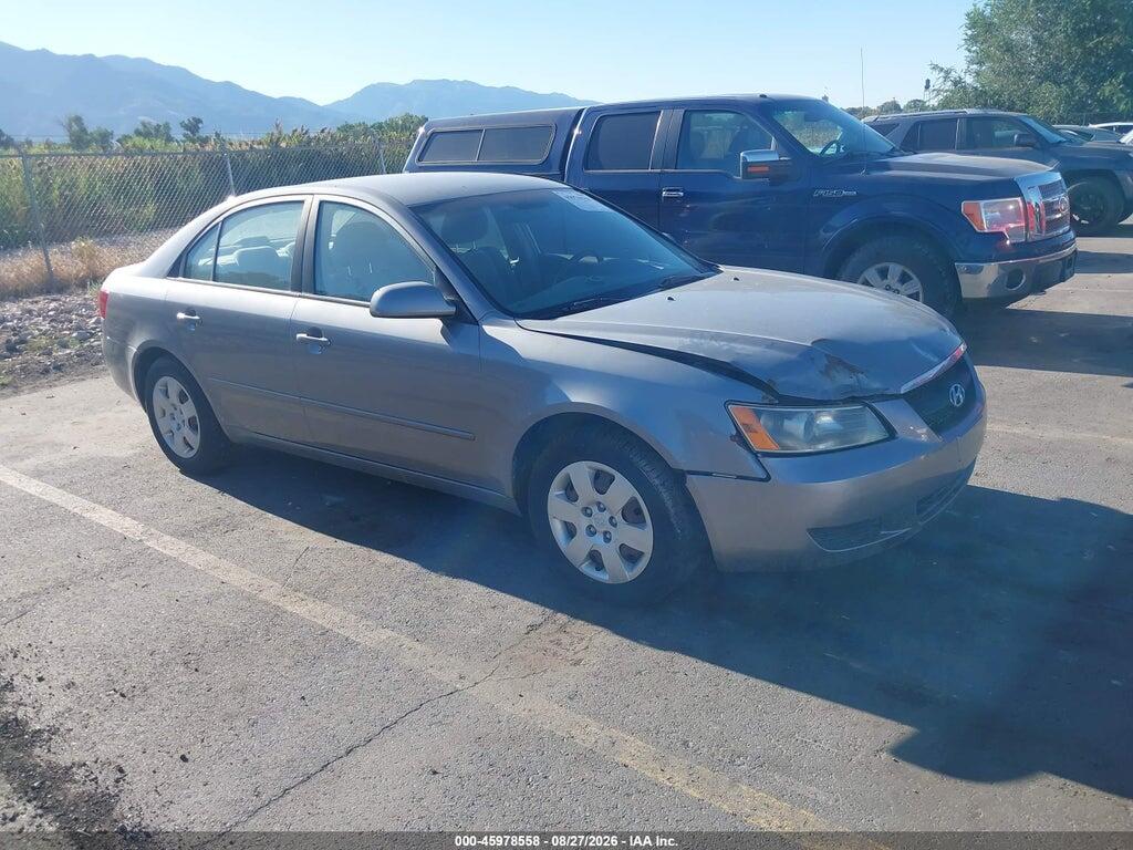 2008 HYUNDAI SONATA 5NPET46CX8H376208