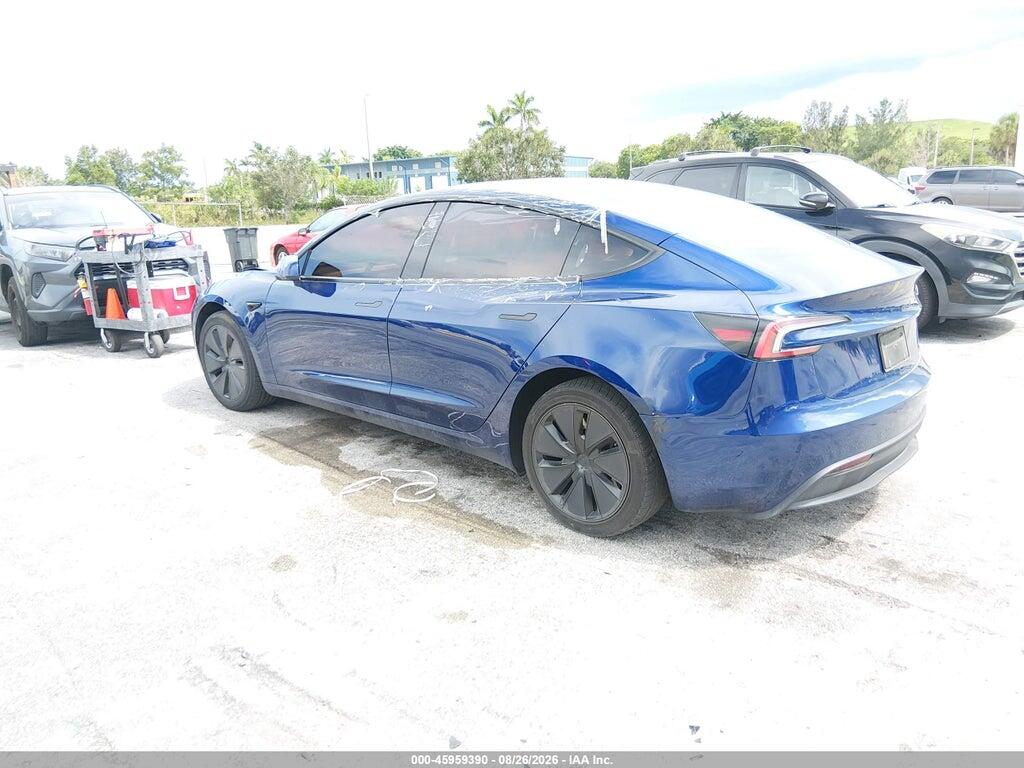 5YJ3E1EA3TF146288 2026 TESLA MODEL 3 photo no. 3