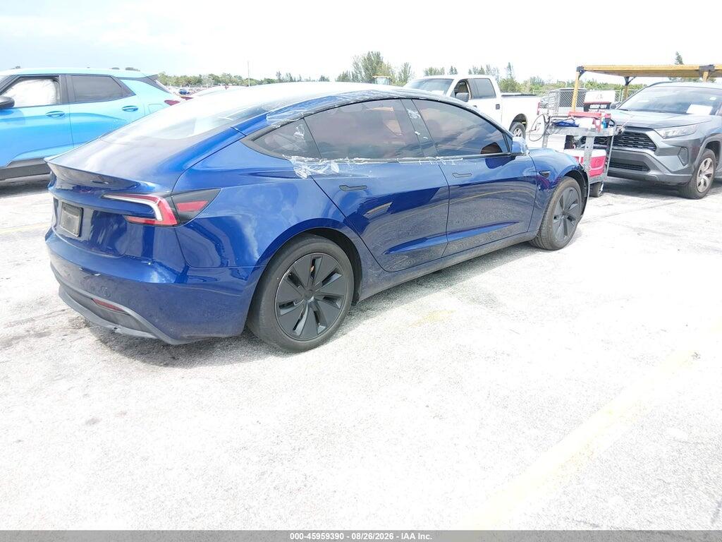 5YJ3E1EA3TF146288 2026 TESLA MODEL 3 photo no. 4